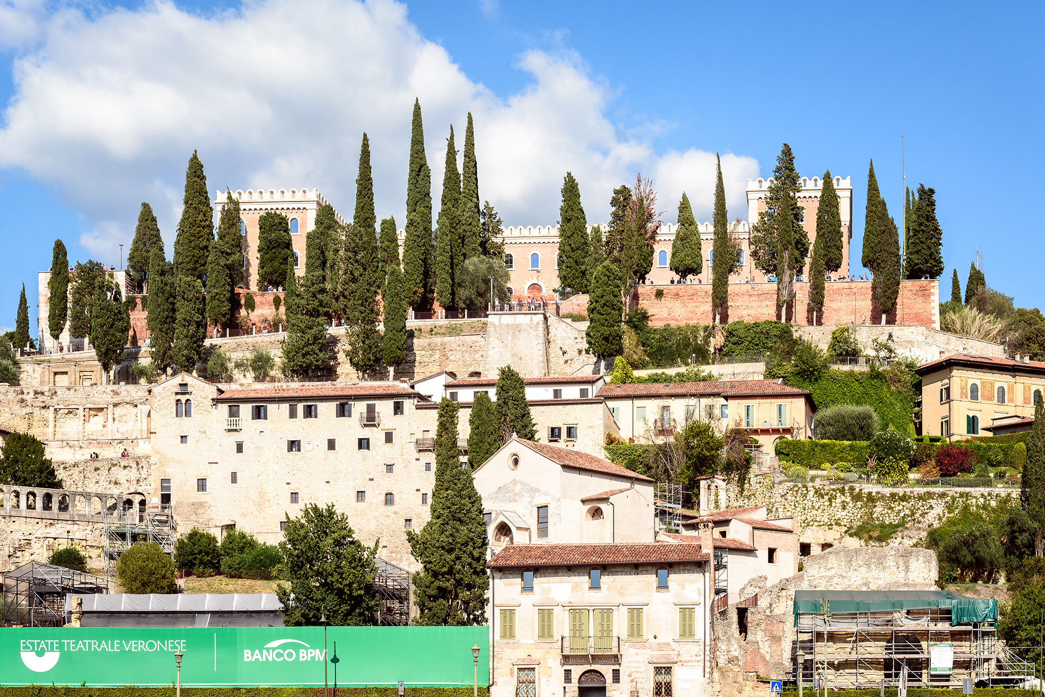 Ponte Pietra & Castel San Pietro, Verona